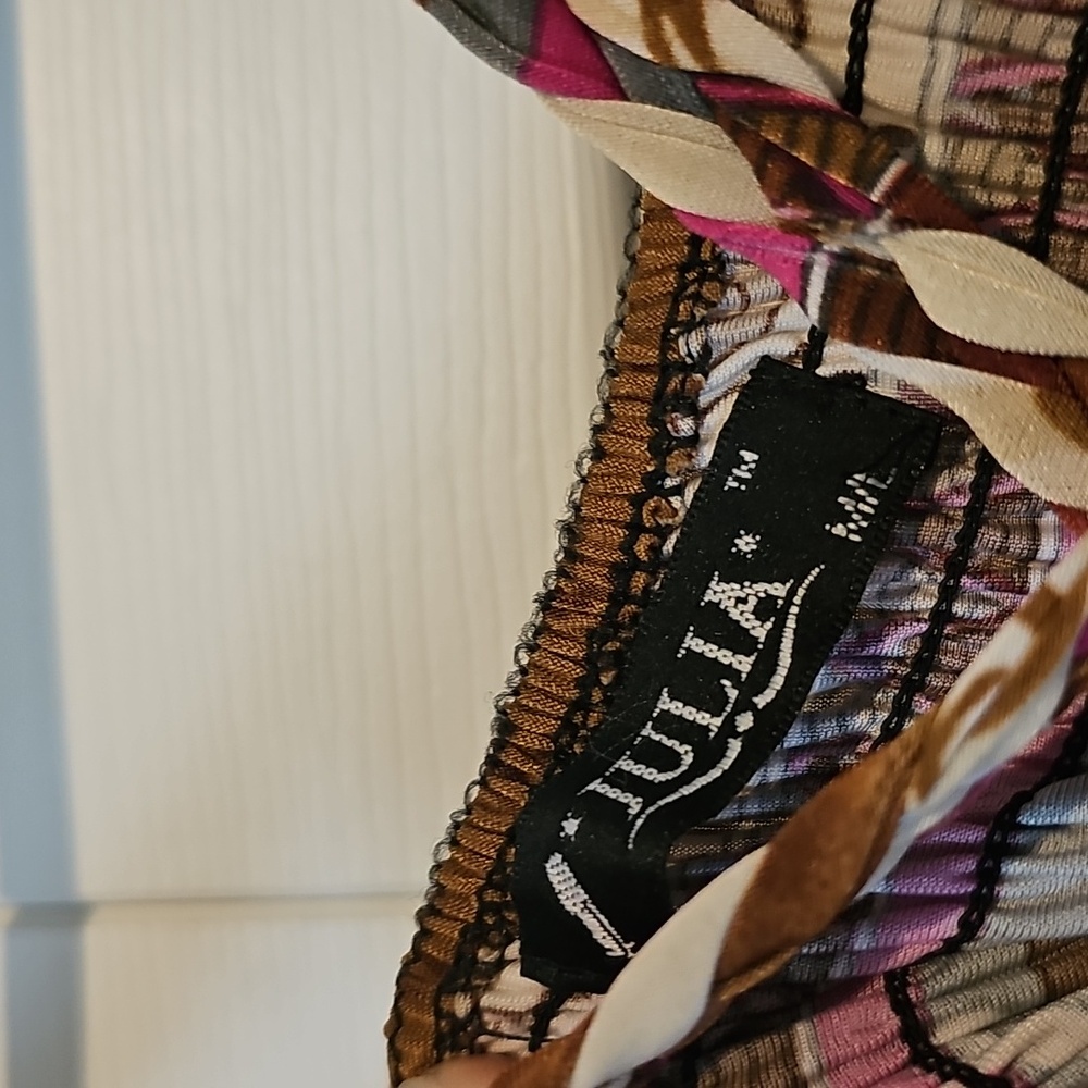 Julia Boho Print Crisscross Maxi Dress – NWT – Size M/L - Picture 3 of 4